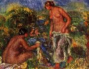 Pierre-Auguste Renoir Badende Frauen France oil painting artist